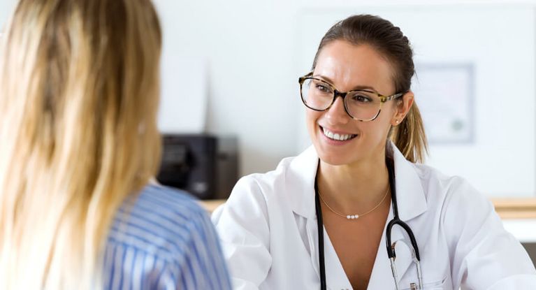 Arzt-Patienten Gespräch